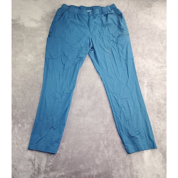 Carhartt Sz XL Green Force Liberty Scrub Pants Men's Cargo Multi Pockets C55106 - Picture 1 of 9